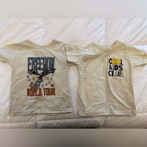 AK clothing 18m shirts